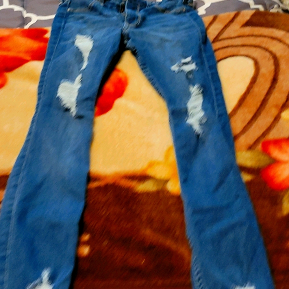Hollister blue jeans